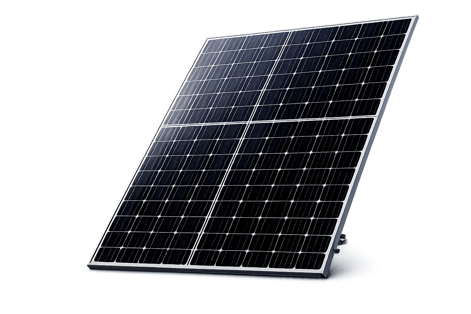 3D solar panel for 6 panel package